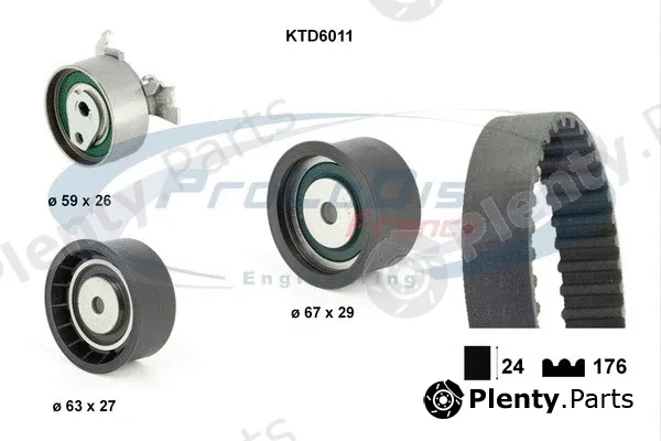 Procodis France KTD6011 — Timing Belt Kit