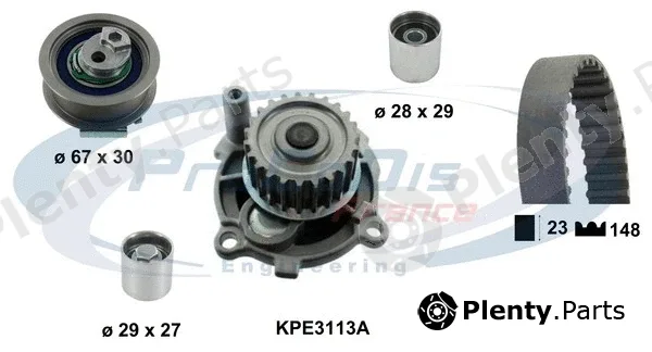 Procodis France KPE3113A — Water Pump & Timing Belt Kit