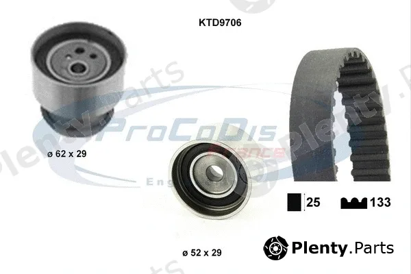 Procodis France KTD9706 — Timing Belt Kit