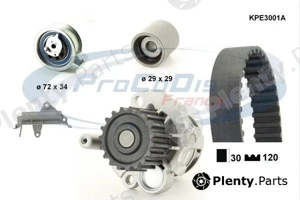 Procodis France KPE3001A — Water Pump & Timing Belt Kit