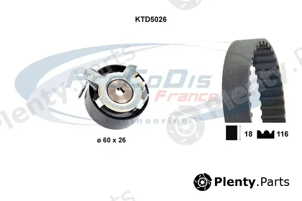Procodis France KTD5026 — Timing Belt Kit