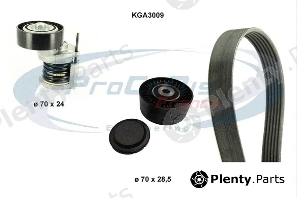 Procodis France KGA3009 — V-Ribbed Belt Set