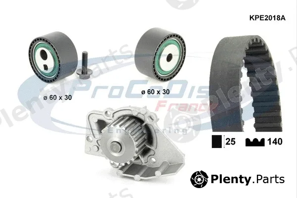 Procodis France KPE2018A — Water Pump & Timing Belt Kit