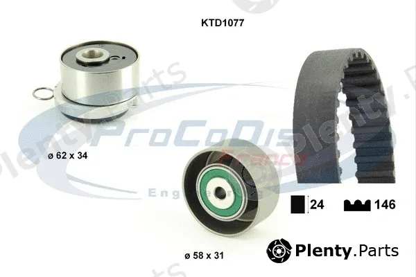 Procodis France KTD1077 — Timing Belt Kit