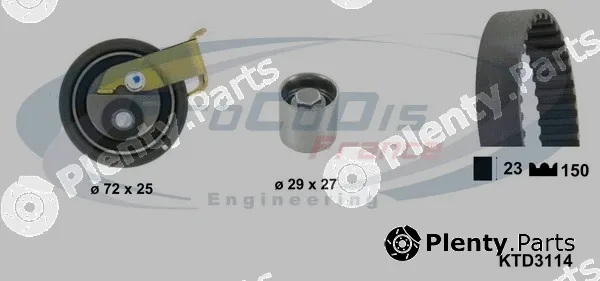 Procodis France KTD3114 — Timing Belt Kit