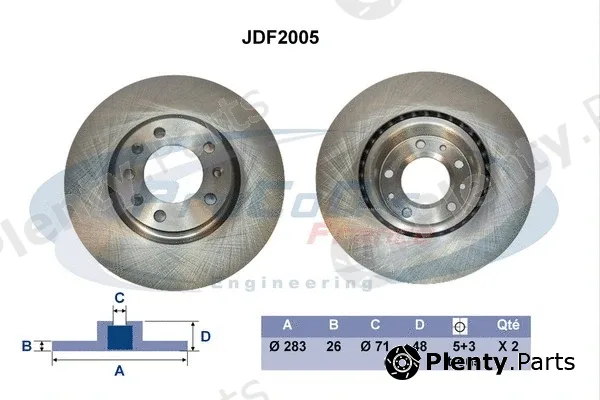Procodis France JDF2005 — Brake Disc