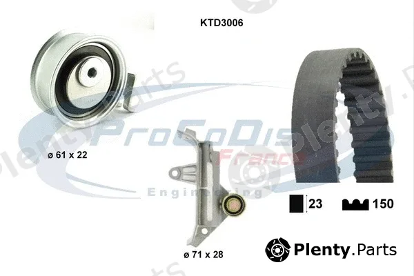 Procodis France KTD3006 — Timing Belt Kit