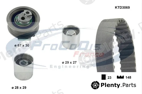 Procodis France KTD3069 — Timing Belt Kit