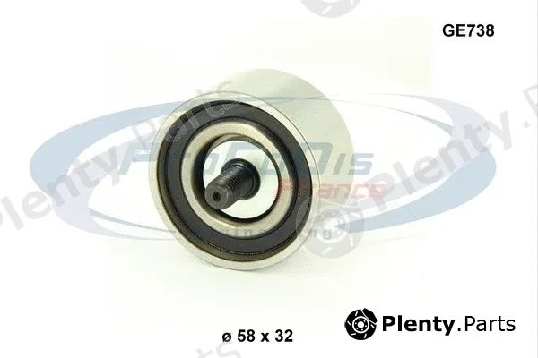 Procodis France GE738 — Deflection/Guide Pulley, timing belt