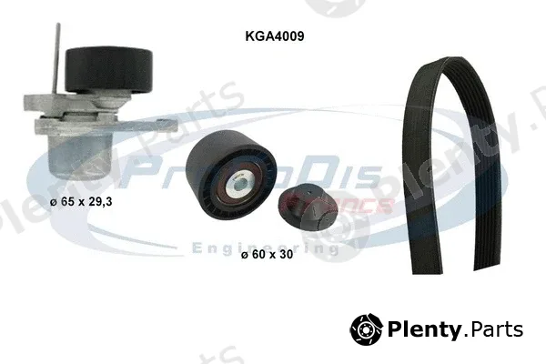 Procodis France KGA4009 — V-Ribbed Belt Set