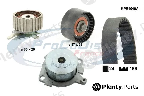 Procodis France KPE1049A — Water Pump & Timing Belt Kit