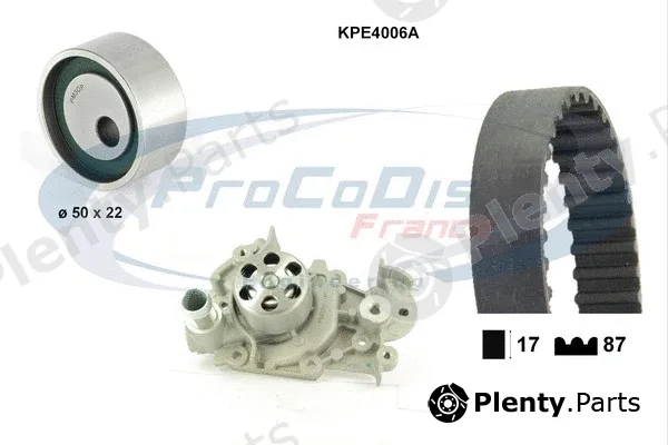 Procodis France KPE4006A — Water Pump & Timing Belt Kit