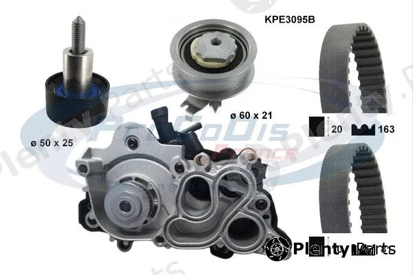 Procodis France KPE3095B — Water Pump & Timing Belt Kit