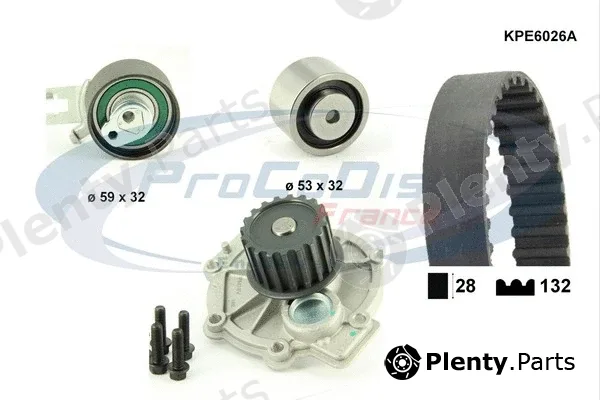 Procodis France KPE6026A — Water Pump & Timing Belt Kit