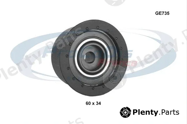 Procodis France GE735 — Deflection/Guide Pulley, timing belt