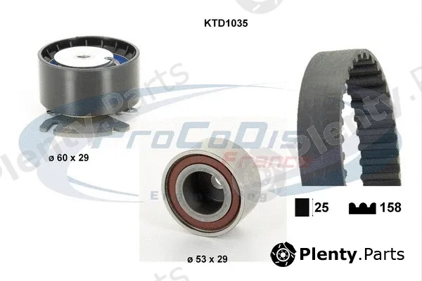 Procodis France KTD1035 — Timing Belt Kit