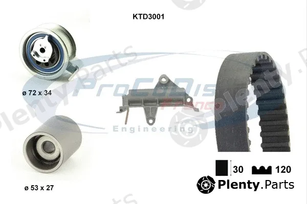 Procodis France KTD3001 — Timing Belt Kit