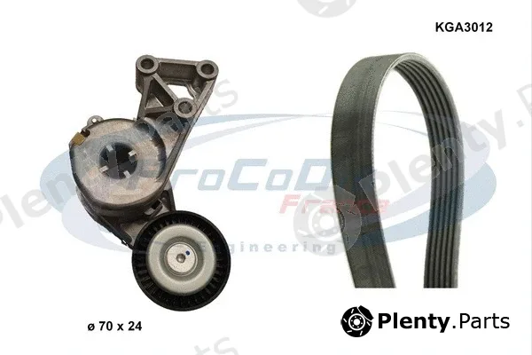 Procodis France KGA3012 — V-Ribbed Belt Set