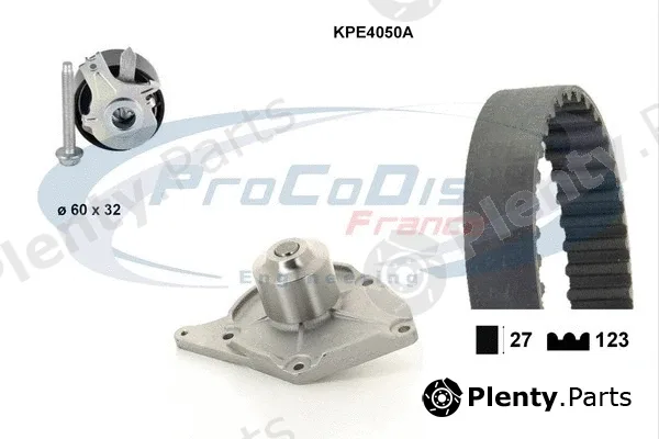 Procodis France KPE4050A — Water Pump & Timing Belt Kit