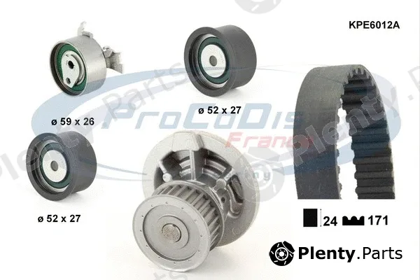 Procodis France KPE6012A — Water Pump & Timing Belt Kit