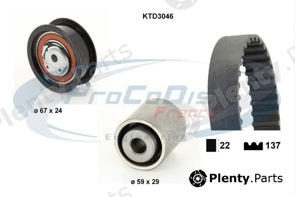 Procodis France KTD3046 — Timing Belt Kit