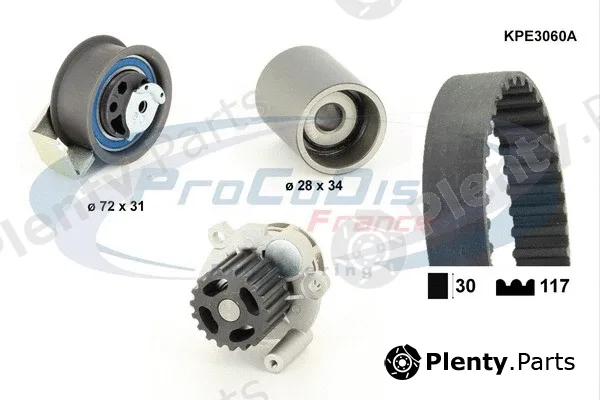 Procodis France KPE3060A — Water Pump & Timing Belt Kit