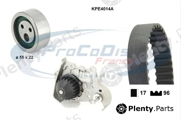 Procodis France KPE4014A — Water Pump & Timing Belt Kit