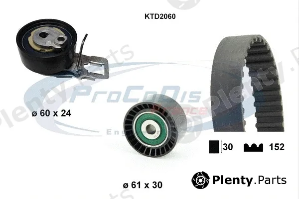 Procodis France KTD2060 — Timing Belt Kit