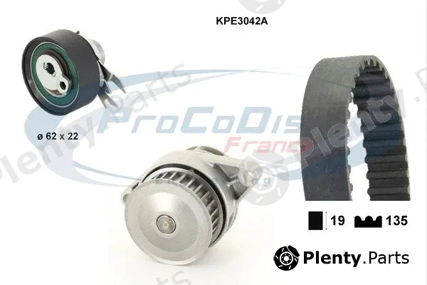 Procodis France KPE3042A — Water Pump & Timing Belt Kit