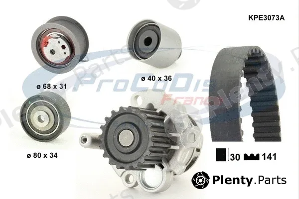 Procodis France KPE3073A — Water Pump & Timing Belt Kit