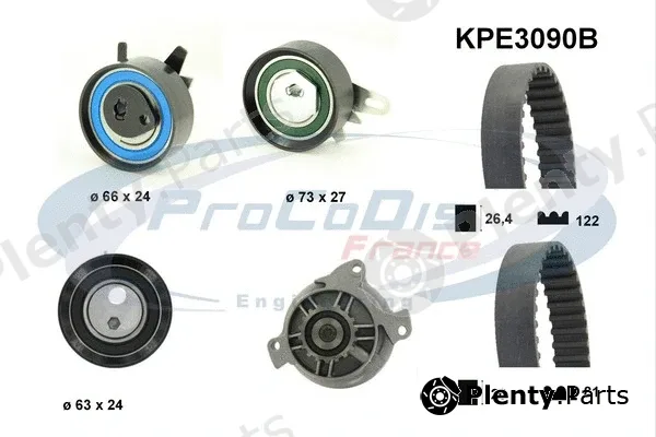 Procodis France KPE3090B — Water Pump & Timing Belt Kit