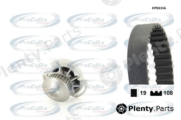 Procodis France KPE633A — Water Pump & Timing Belt Kit