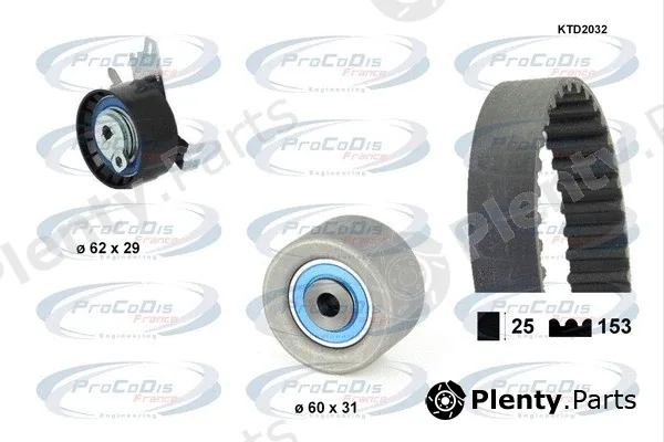 Procodis France KTD2032 — Timing Belt Kit