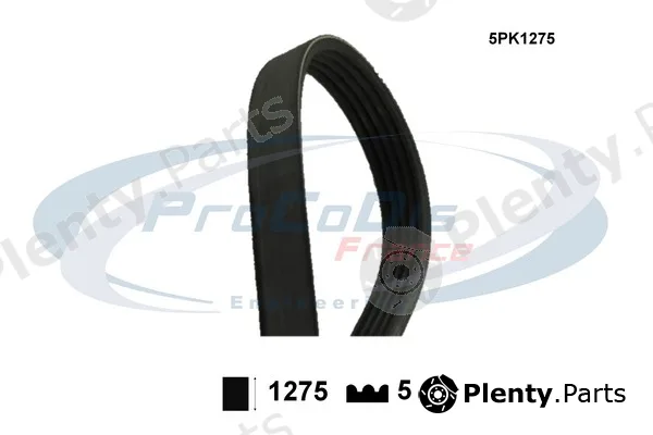 Procodis France 5PK1275 — V-Ribbed Belt