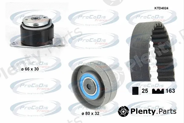 Procodis France KTD4024 — Timing Belt Kit