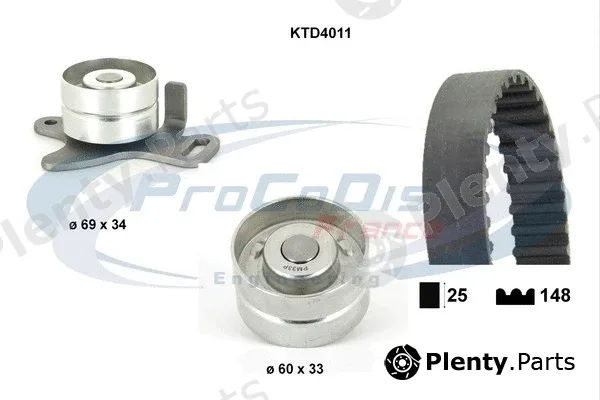 Procodis France KTD4011 — Timing Belt Kit