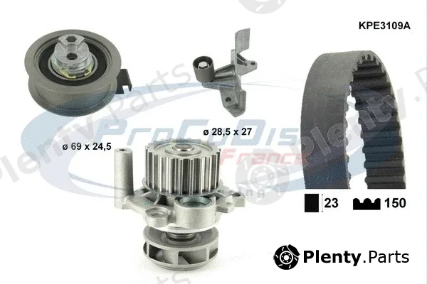 Procodis France KPE3109A — Water Pump & Timing Belt Kit