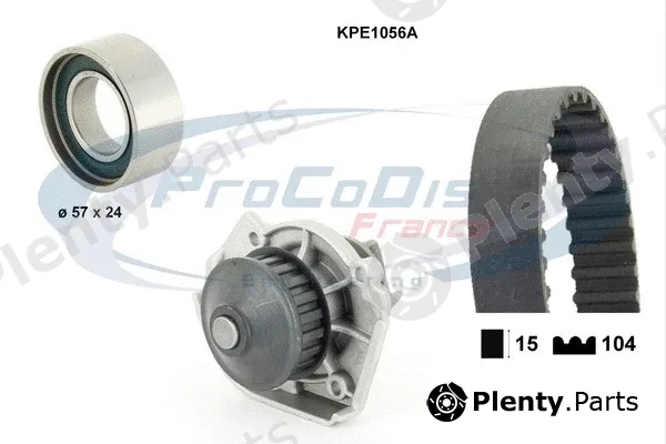 Procodis France KPE1056A — Water Pump & Timing Belt Kit