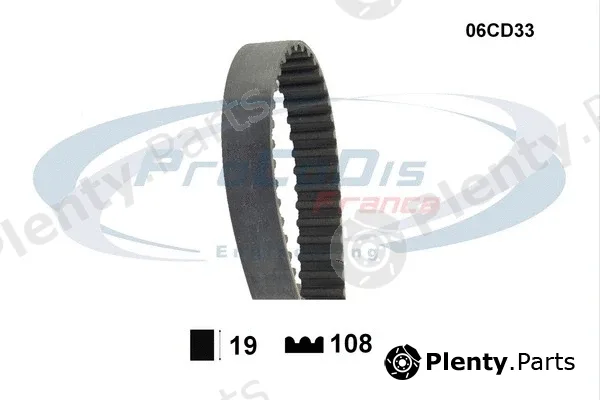 Procodis France 06CD33 — Timing Belt