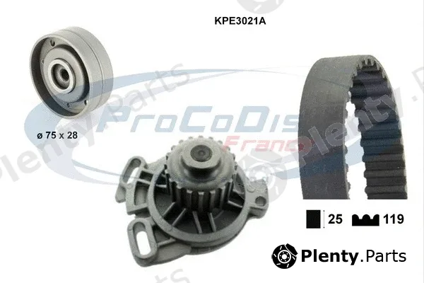 Procodis France KPE3021A — Water Pump & Timing Belt Kit