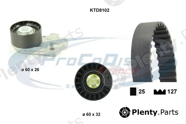 Procodis France KTD8102 — Timing Belt Kit