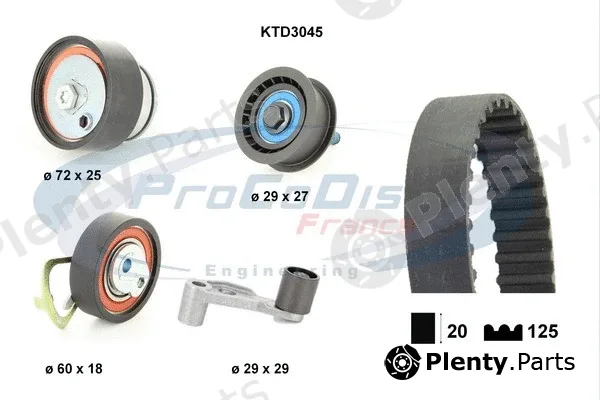 Procodis France KTD3045 — Timing Belt Kit