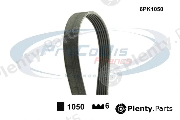 Procodis France 6PK1050 — V-Ribbed Belt