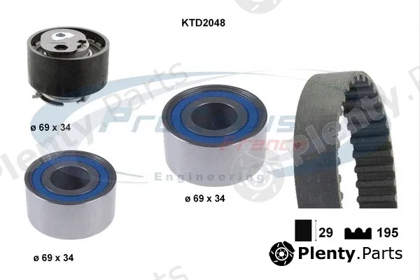 Procodis France KTD2048 — Timing Belt Kit