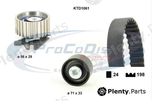 Procodis France KTD1061 — Timing Belt Kit