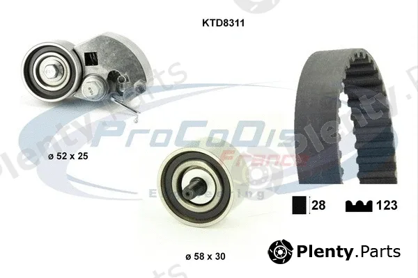 Procodis France KTD8311 — Timing Belt Kit
