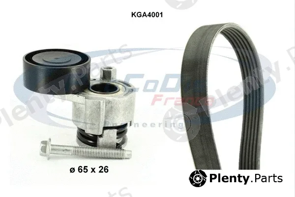 Procodis France KGA4001 — V-Ribbed Belt Set
