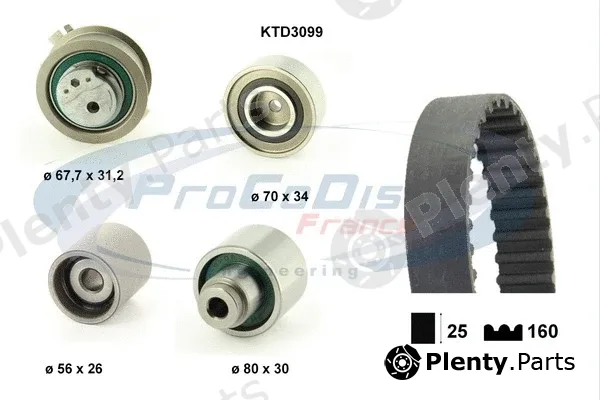 Procodis France KTD3099 — Timing Belt Kit