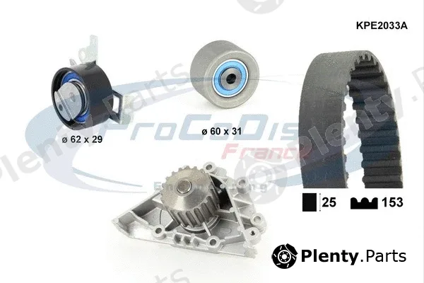 Procodis France KPE2033A — Water Pump & Timing Belt Kit