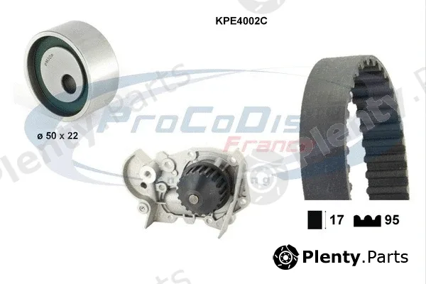 Procodis France KPE4002C — Water Pump & Timing Belt Kit